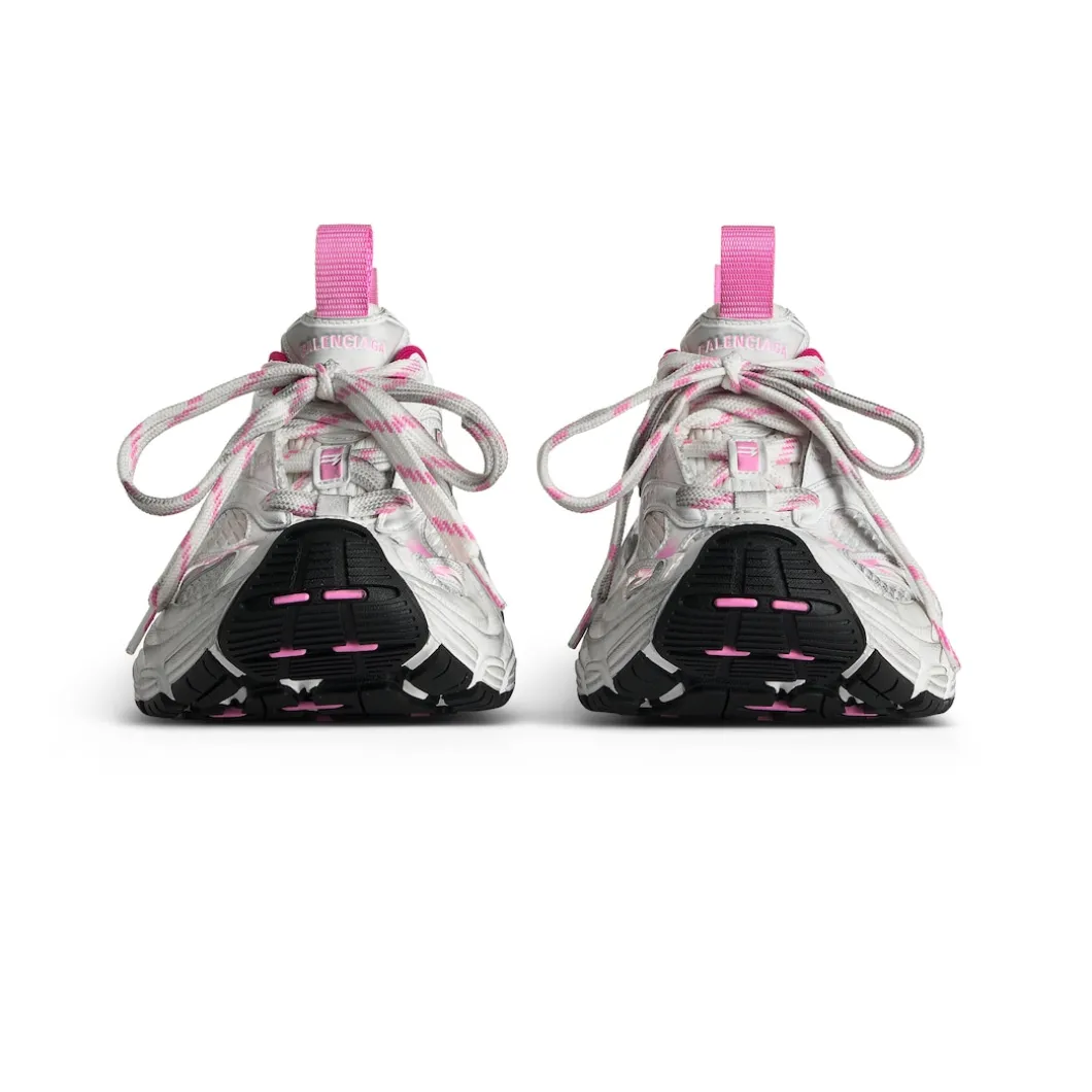 Women's 6xl Sneaker in White/light Pink/grey/black