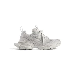 Women's 3xl Sneaker With Rhinestones  in Light Grey