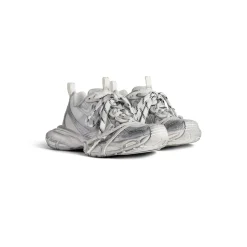 Women's 3xl Summer Mesh Sneaker  in White/silver